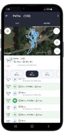 Dog Cat Security Monitoring Portable Mini GSM GPS Realtime Pet Tracker Size:S